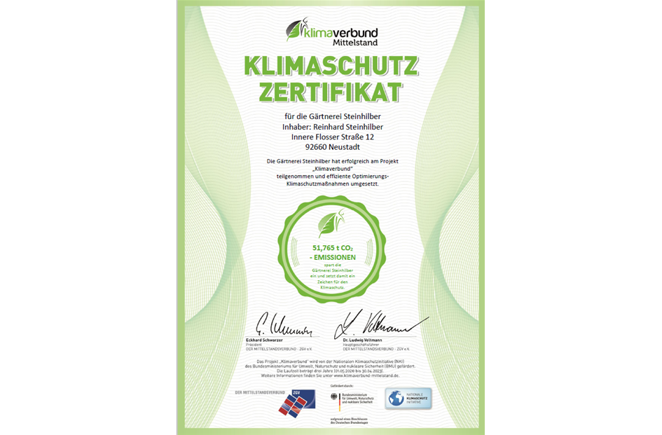Zertifikat Klimaschutz Steinhilber.PNG