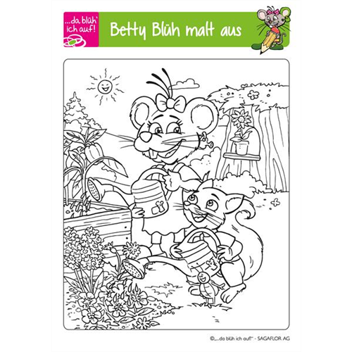 Betty Blüh Ausmalbild 4 24